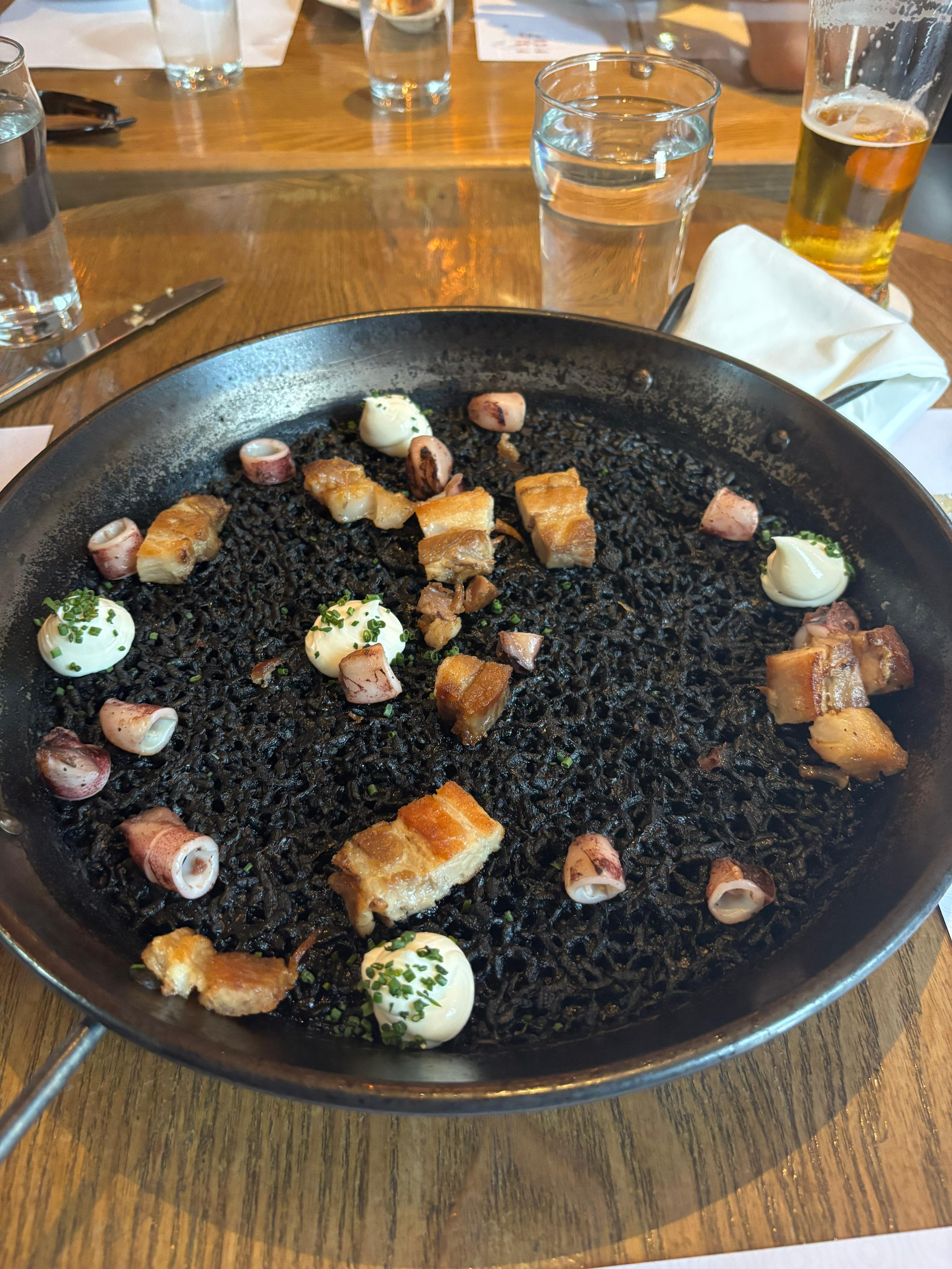 Squid Ink Paella